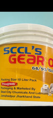 SCL Steel City Gear Oil, for Heavy Commercial Vehicles | Gear Oil for High Viscosity, Outstanding Oxidation Resistance & Wear Protection for Gears, Bearings & Manual Transmissions 10 Liters