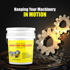 SCL Steel City Multipurpose Hydraulic Oil for Compatible JCB Machines, 20 Litres, for Heavy Machinery and Construction Equipment (AW100/150/220)