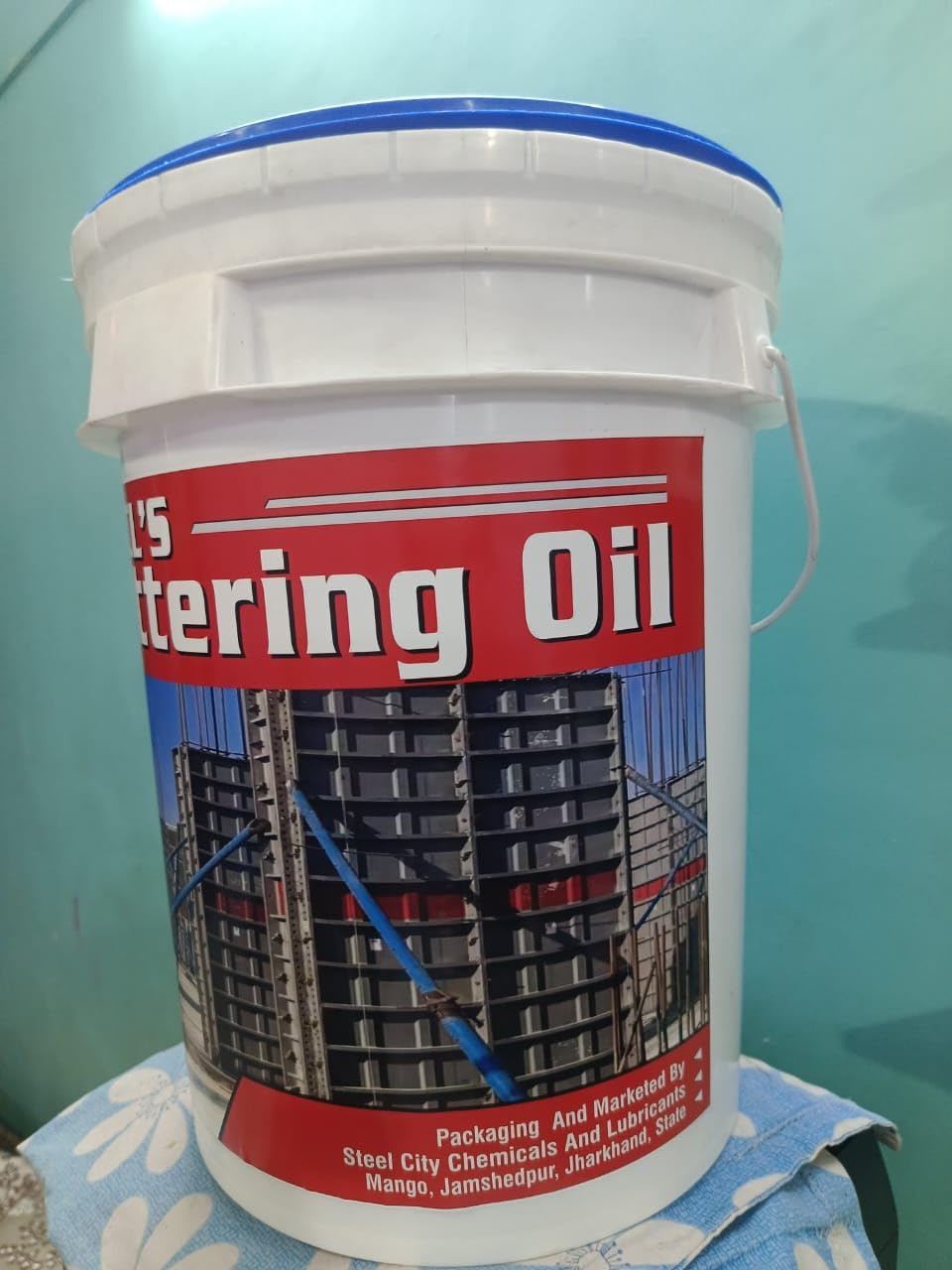 SCL Steel City Liquid Construction Shuttering Oil, (Oil Base) Crack Filler,Premium Water-Based Shuttering Oil & Crack Filler (18 Litres)