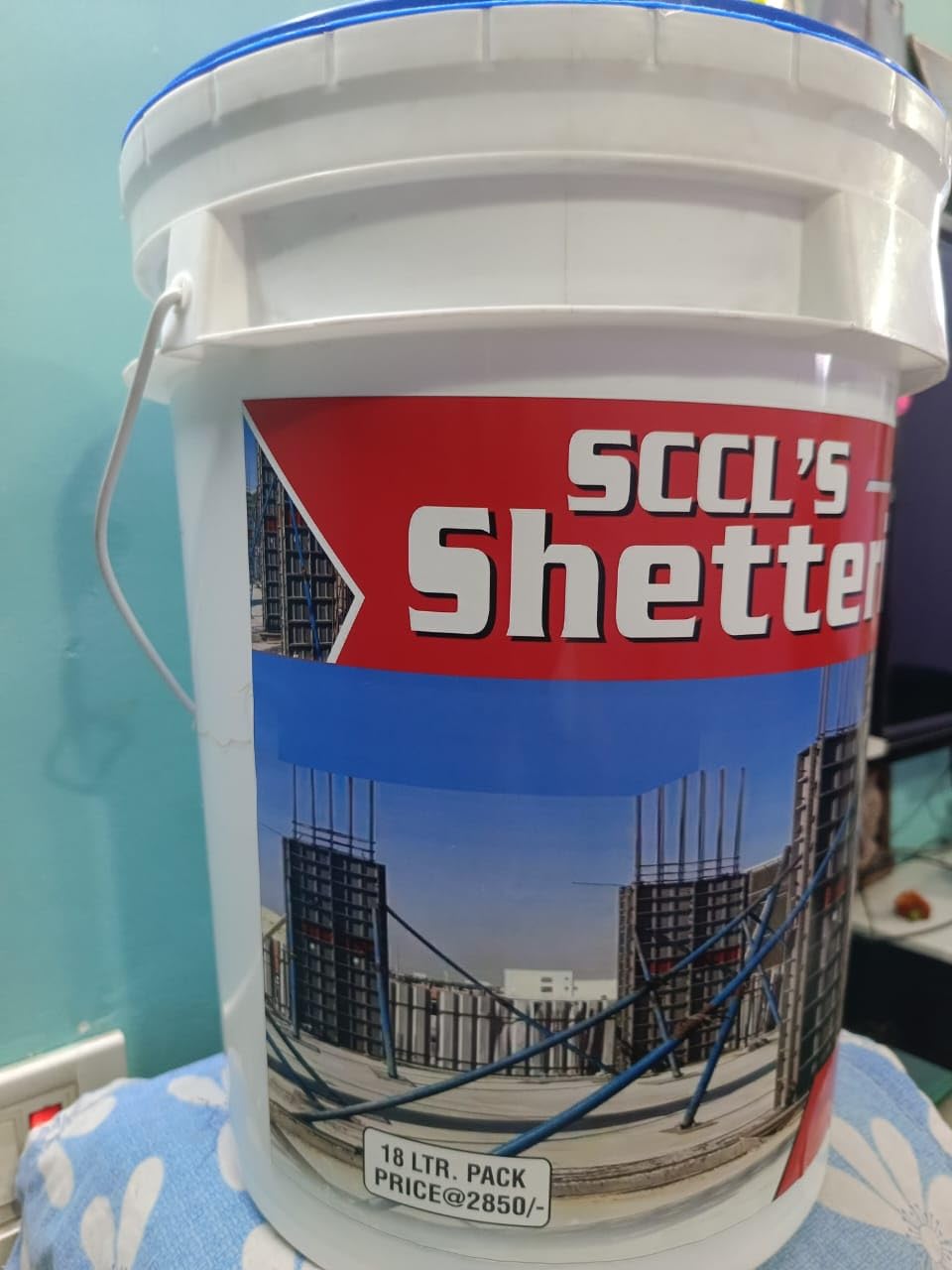 SCL Steel City Liquid Construction Shuttering Oil, (Oil Base) Crack Filler,Premium Water-Based Shuttering Oil & Crack Filler (18 Litres)