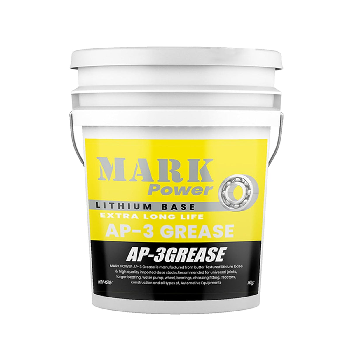 SCL Steel City Lube AP 3 Grease Packing, 18 kg Grease multi purpose | Long Lasting Lubricant For Cars, Buses, Trucks, 2 Wheeler, 3 Wheeler, Agriculture & Construction