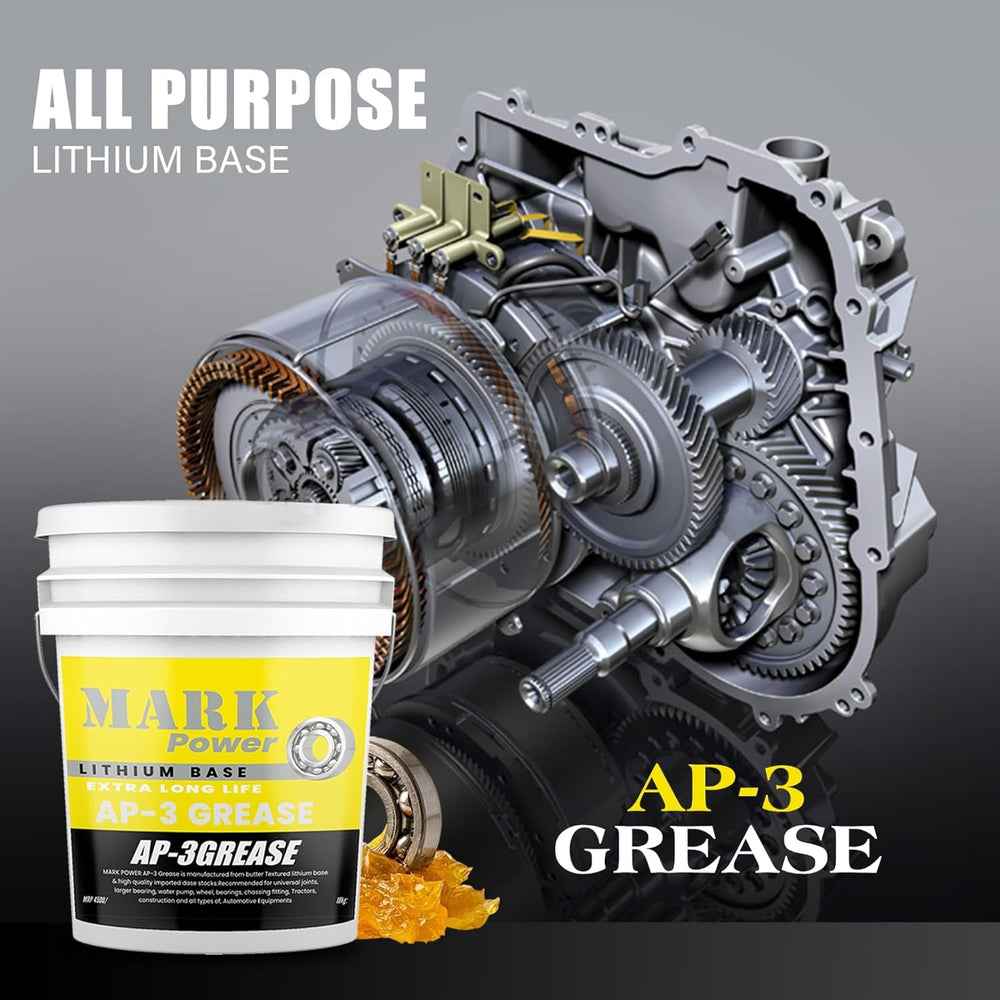 SCL Steel City Lube AP 3 Grease Packing, 18 kg Grease multi purpose | Long Lasting Lubricant For Cars, Buses, Trucks, 2 Wheeler, 3 Wheeler, Agriculture & Construction