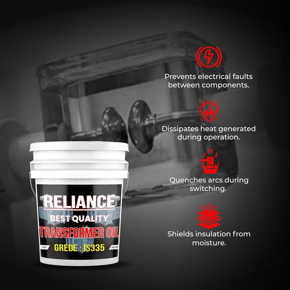 SCL Steel City Lube Transformer Oil, 20 Liter Insulating Or Dielectric Oil For Transformers And Electrical Equipment To Insulate, Cool, And Protect The Internal Components